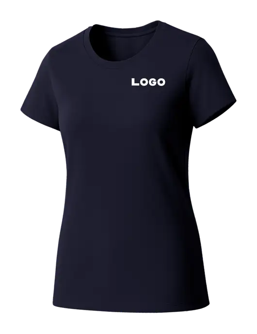 Womens Seriously Soft New Navy T-Shirt w/Logo