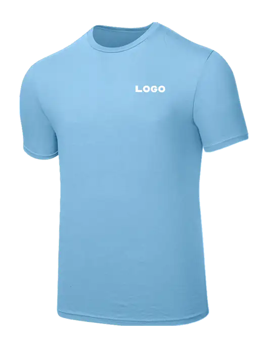 Seriously Soft Light Blue T-Shirt w/Logo