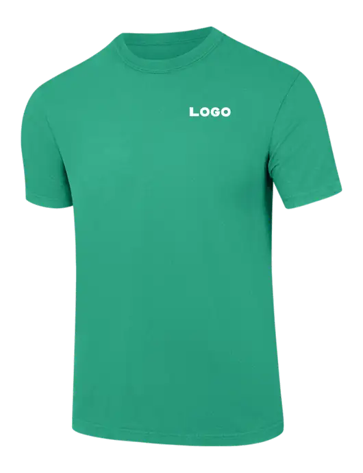Comfort Colors 6.1 oz Kelly Green Heavyweight Ring Spun T-Shirt w/Logo