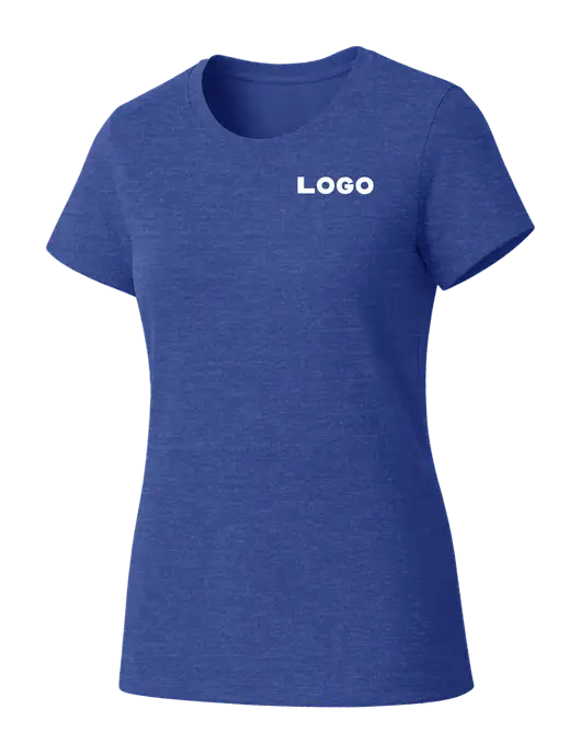 Womens Seriously Soft Royal Frost T-Shirt w/Logo