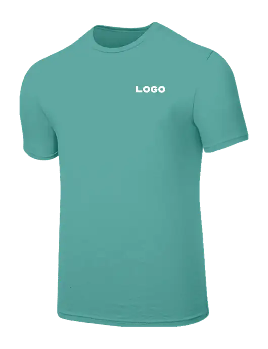 Seriously Soft Light Teal T-Shirt w/Logo
