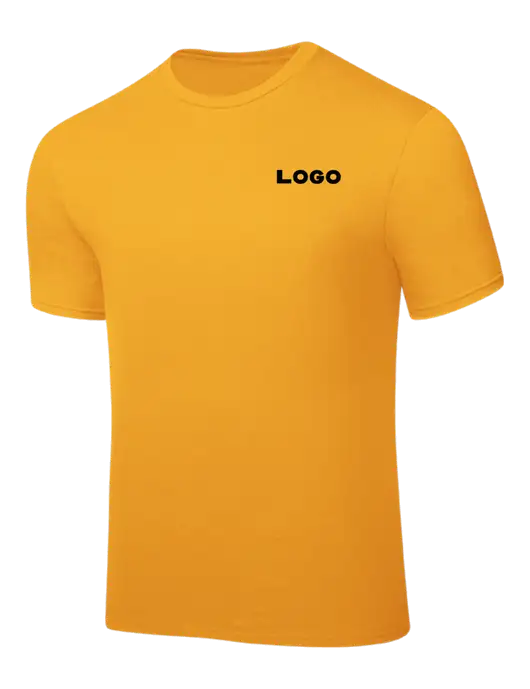 Yellow Gold PosiCharge Competitor Tee w/Logo