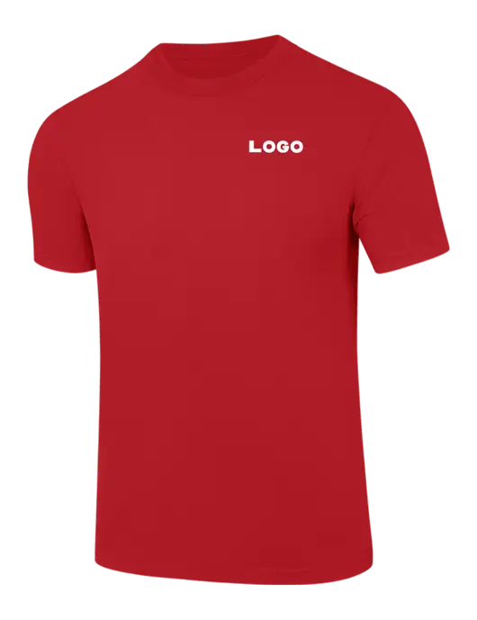 Comfort Colors 6.1 oz Red Heavyweight Ring Spun T-Shirt w/Logo