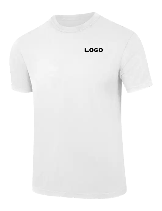 Comfort Colors 6.1 oz White Heavyweight Ring Spun T-Shirt w/Logo
