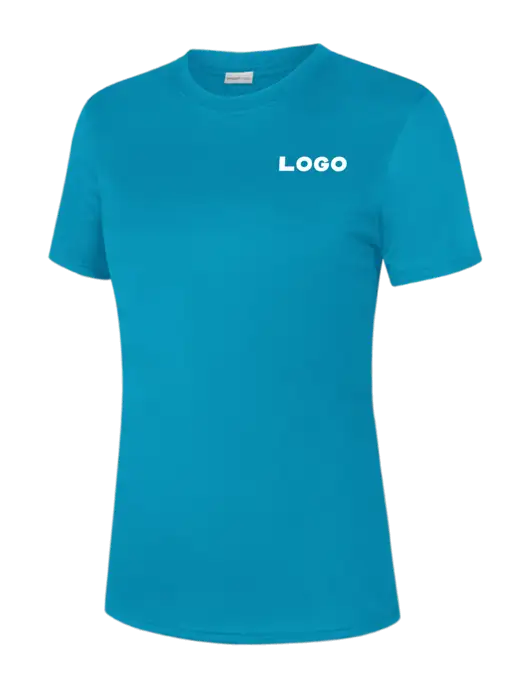  Womens Sapphire PosiCharge Competitor Tee w/Logo