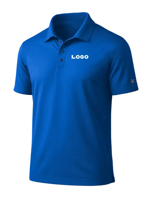 OGIO Linear Royal Blue Polo w/Logo
