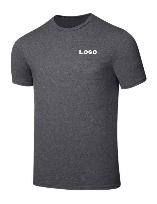 Seriously Soft Heathered Charcoal T-Shirt w/Logo
