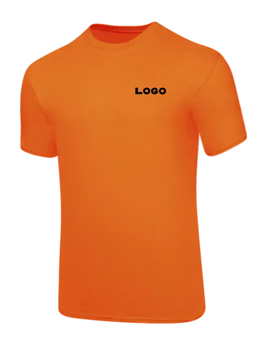 Core Blend Safety Orange T-Shirt w/Logo