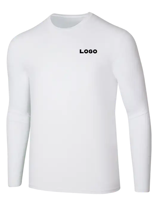 Seriously Soft White Long Sleeve T-Shirt w/Logo