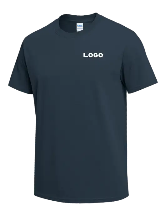 Dark Slate Blue Heavyweight 6.1 oz T-Shirt w/Logo