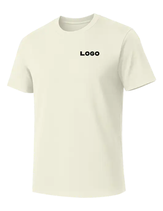 Allmade White Sand Organic Cotton Tee w/Logo
