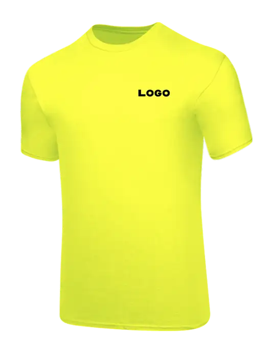 Core Blend Safety Yellow T-Shirt w/Logo
