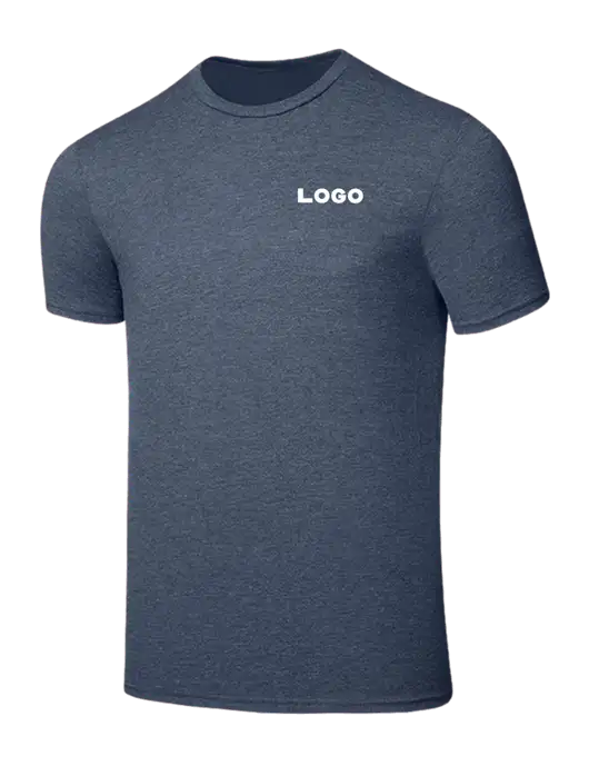Seriously Soft Heathered Navy T-Shirt w/Logo