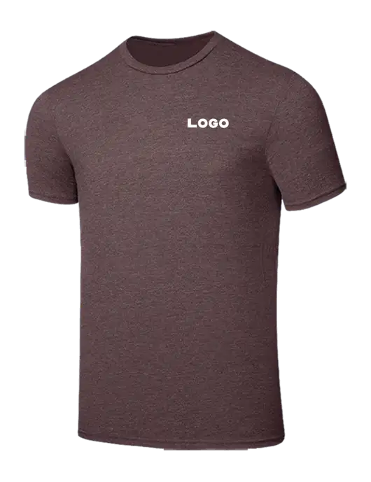 Seriously Soft Heathered Brown T-Shirt w/Logo