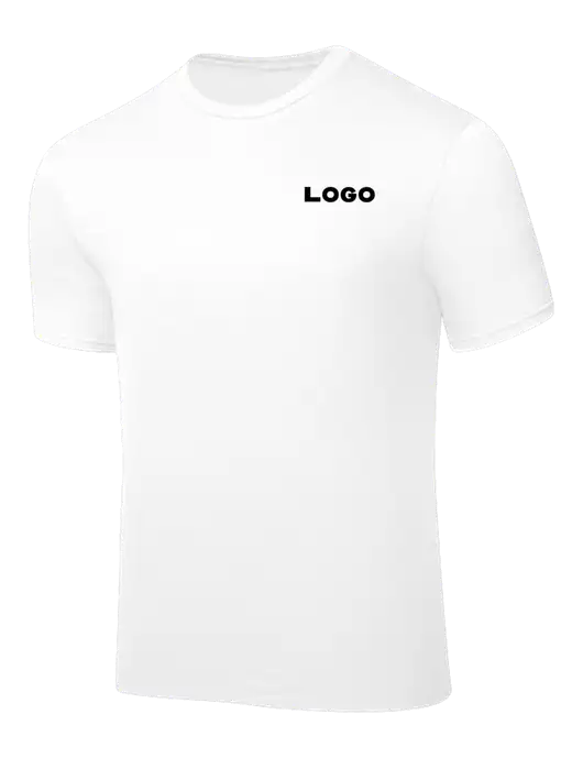 White PosiCharge Competitor Tee w/Logo