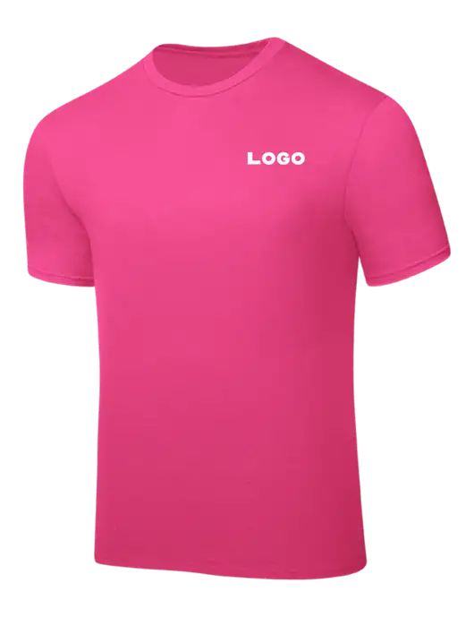 Neon Pink PosiCharge Competitor Tee w/Logo