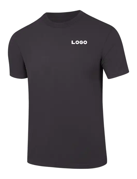 Comfort Colors 6.1 oz Dark Grey Heavyweight Ring Spun T-Shirt w/Logo