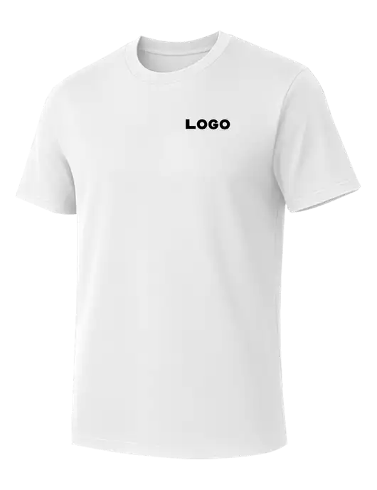 Allmade Bright White Organic Cotton Tee w/Logo