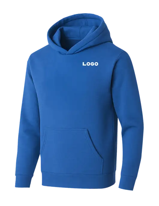 BELLA+CANVAS Royal Sponge Fleece Pullover Hoodie w/Logo