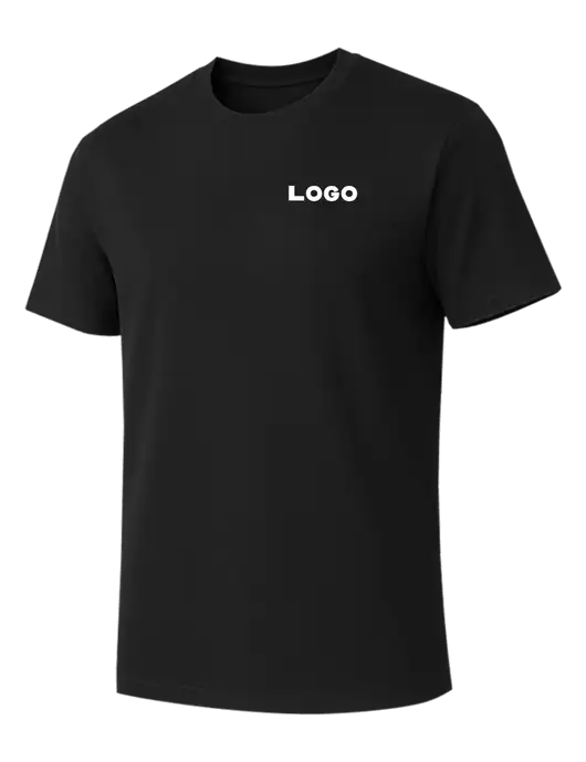 Allmade Deep Black Organic Cotton Tee w/Logo