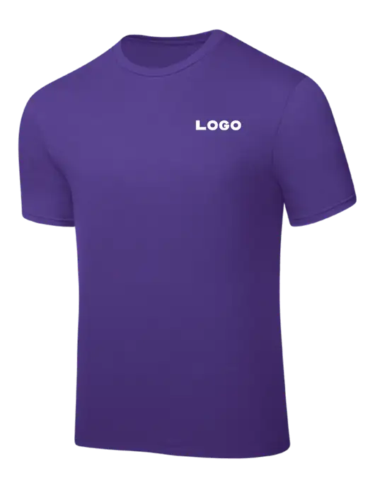 Purple PosiCharge Competitor Tee w/Logo