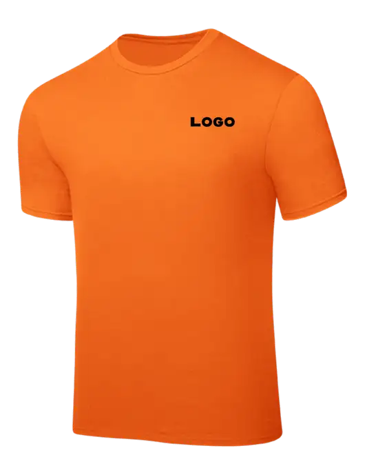 Orange PosiCharge Competitor Tee w/Logo