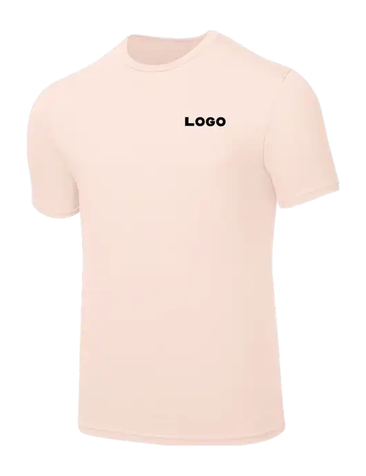 Seriously Soft Very Light Coral T-Shirt w/Logo