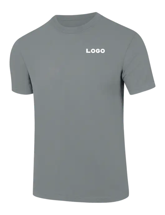 Comfort Colors 6.1 oz Medium Grey Heavyweight Ring Spun T-Shirt w/Logo