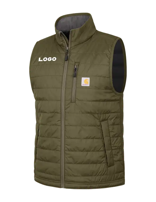 Carhartt Dark Olive Gilliam Vest w/Logo