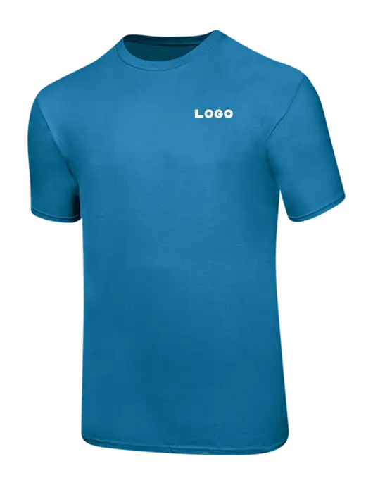 Ring Spun Sapphire 4.5 oz T-Shirt w/Logo