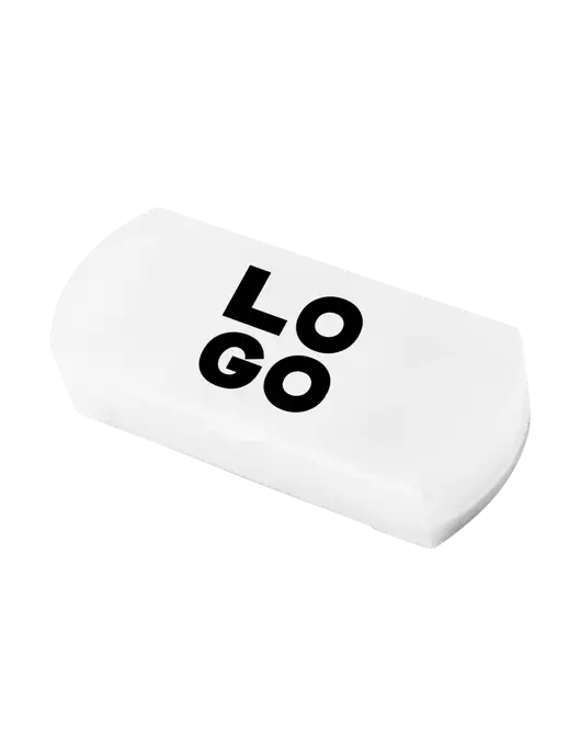 Clear Pill Box with Bandage Dispenser w/Logo