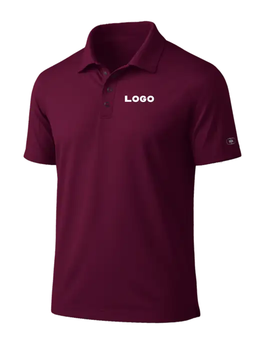 OGIO Linear Maroon Polo w/Logo