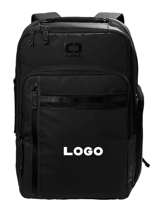 OGIO Commuter XL Black Backpack w/Logo