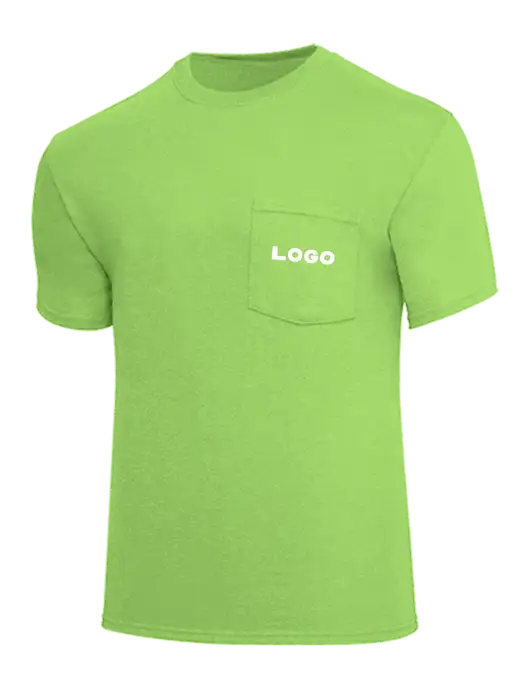 Core Blend Light Green Pocket T-Shirt w/Logo