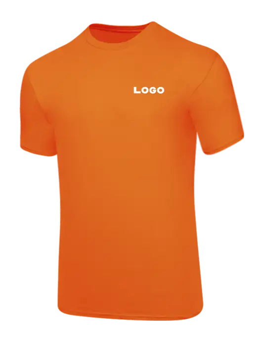 Core Blend Safety Orange T-Shirt w/Logo