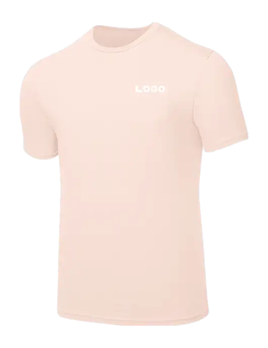 Seriously Soft Very Light Coral T-Shirt w/Logo